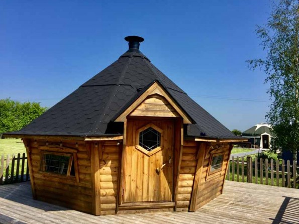 Yurt Glampsite With Hot Tub Near Anslow Staffordshire England