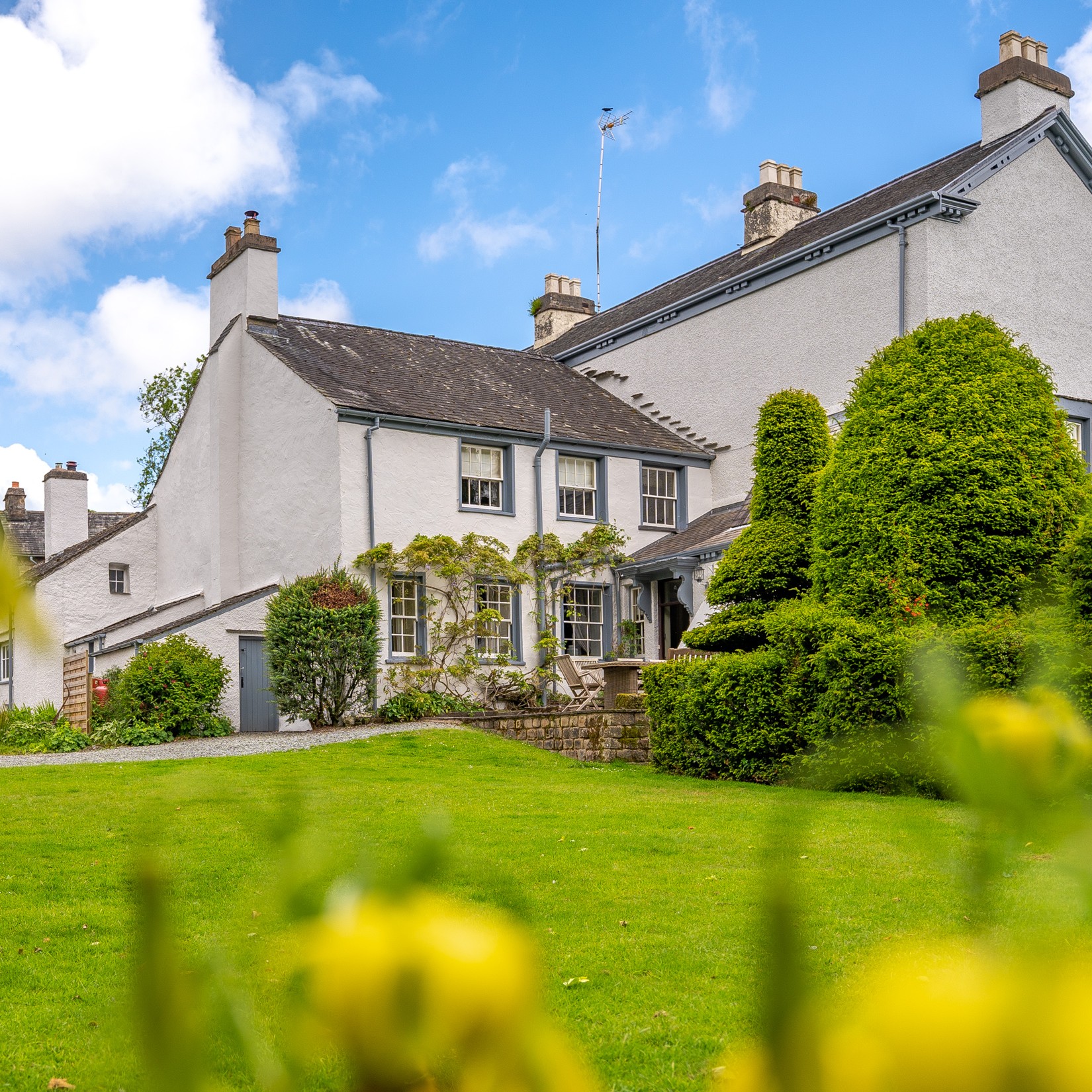 Waterside hall on Lake Windermere