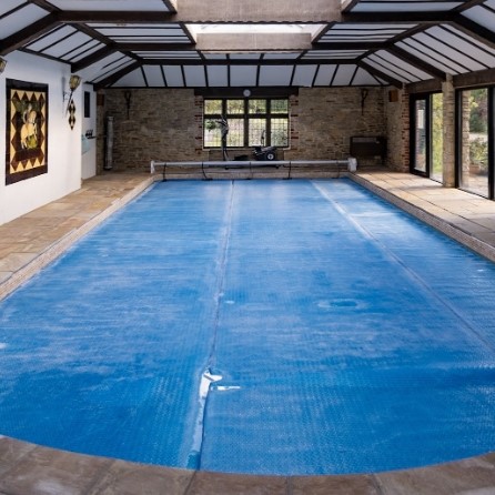 Swimming pool at Great Tangley Manor House