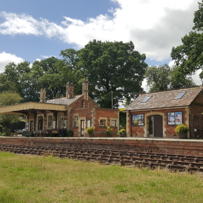 Victorian railway station in Herefordshire