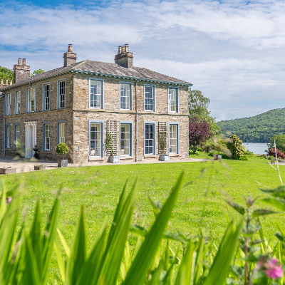 Georgian country house on Lake Windermere