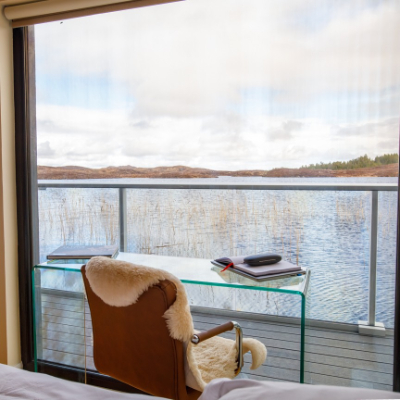 Boathouse Bothy views