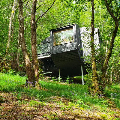 Treehouse in the Scottish Highlands