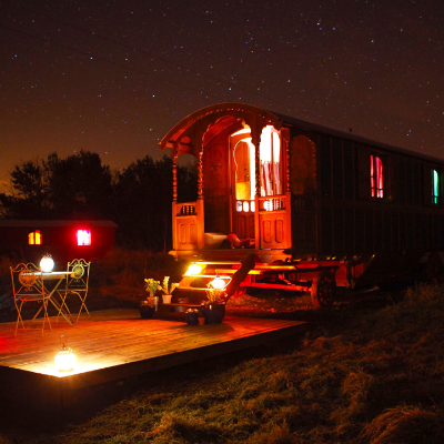 Gypsy roulottes in Scotland